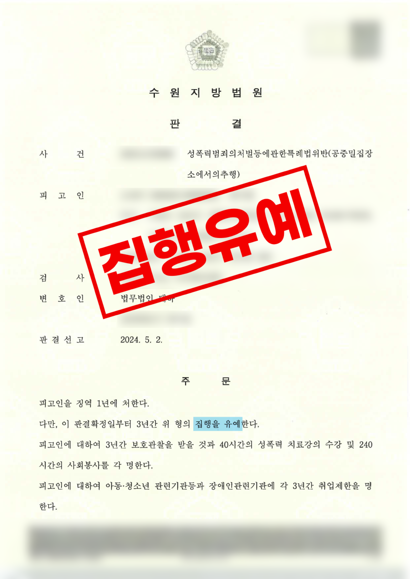 공중밀집장소에서의 추행