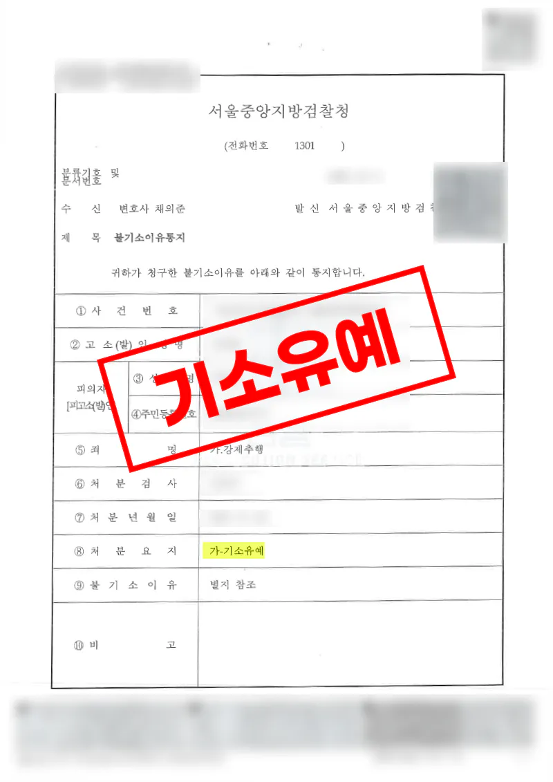 건물주의 강제추행을 고소해 기소유예와 2 000만 원 합의를 이끌어낸 사례