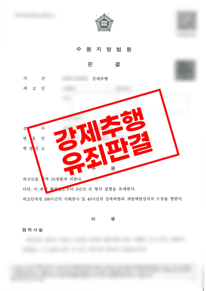 식당 주방에서 발생한 강제추행 CCTV와 목격자 진술로 유죄 판결을 이끈 사례